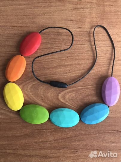 Силиконовые грызунки слингобусы бусы