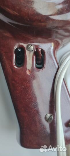 Фен старинный elbe Германия рабочий