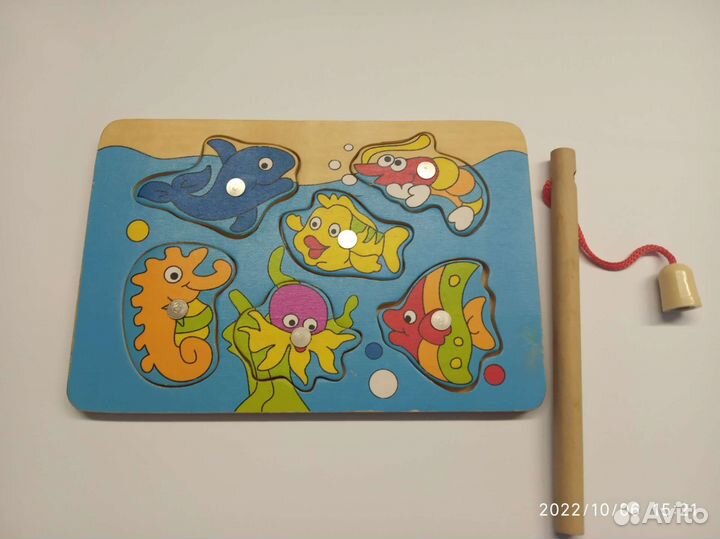 Деревянные пазлы вкладыши