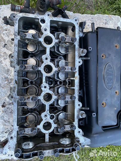 Головка блока цилиндра solaris rio3