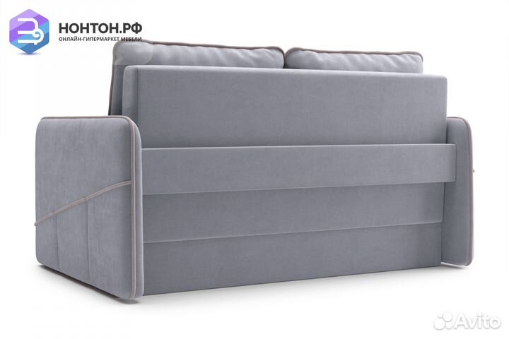 Диван еврокнижка Энерджи серый