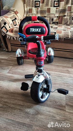 Детский трехколесный велосипед бу