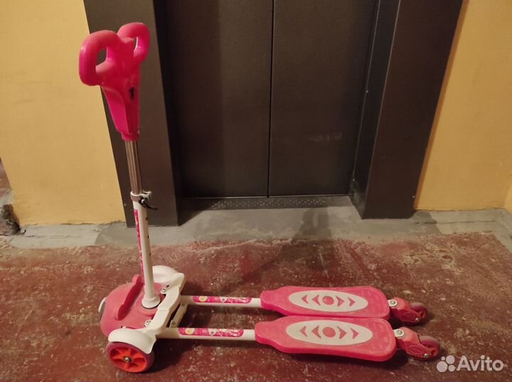 Самокат лягушка