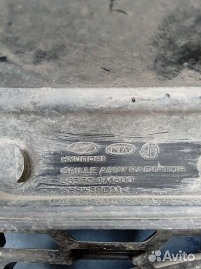 Решетка радиатора kia cerato