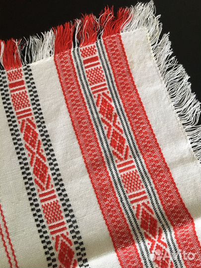 Салфетки 2шт с вышивкой Винтаж 1986