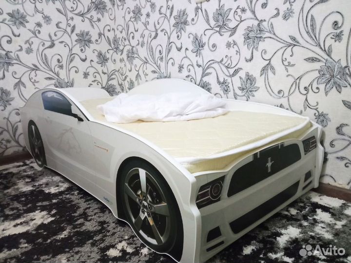 Кровать-машина Мустанг