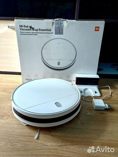 Робот пылесос xiaomi mi robot vacuum mop essential