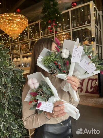 Елки из нобилиса.композиции.букеты.венки.Ростов