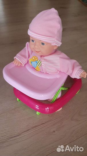 Ходунки с куклой