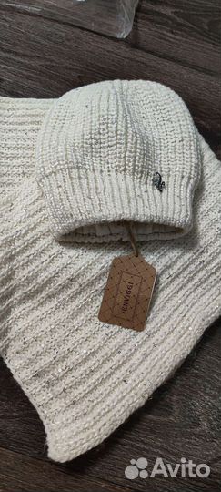 Шапка шарф комплект 55-57 см