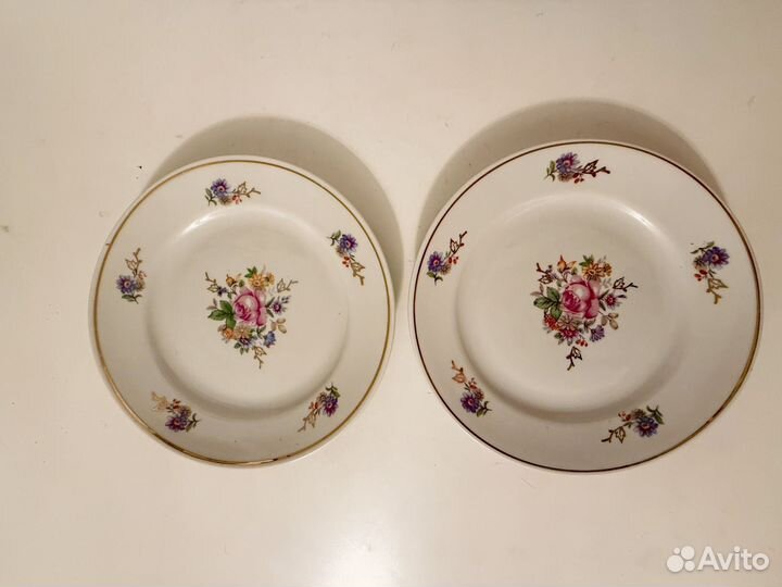 Тарелка Птичка, Букет, СССР