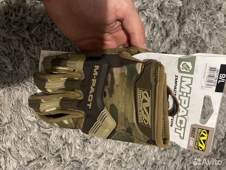 Тактические перчатки Mechanix Wear M-Pact MultiCam