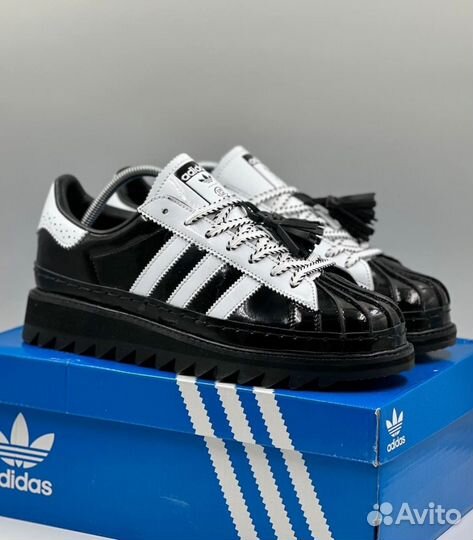 Adidas x Clot Superstar кроссовки