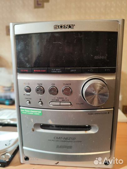 Музыкальный центр sony hcd-nez50