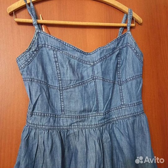 Джинсовый сарафан