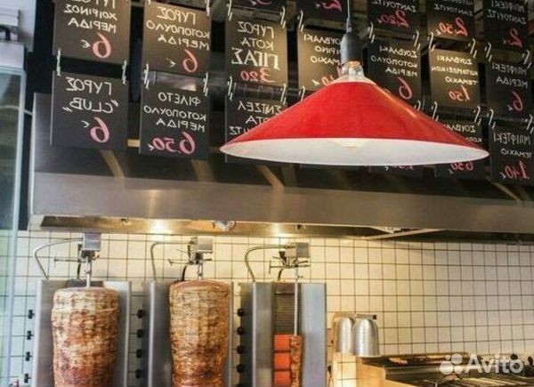 Шаурма в центре Москвы