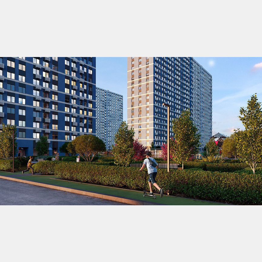Квартира-студия, 26,1 м², 19/23 эт.