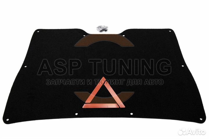 Обивка багажника ворсовая Лада Гранта FL со знаком