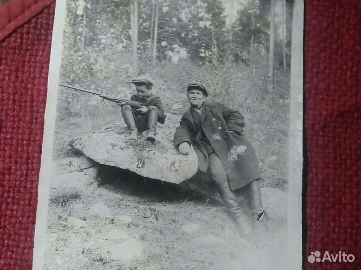 Фото «охота» середина 20 века ссср/5шт