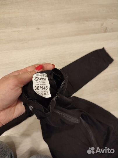 Хоккейный комбинезон хб+лайкра чёрный