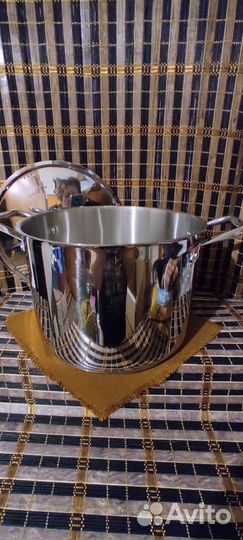 Кастрюля 6,4 л -14, 5 л из нержавеющей стали