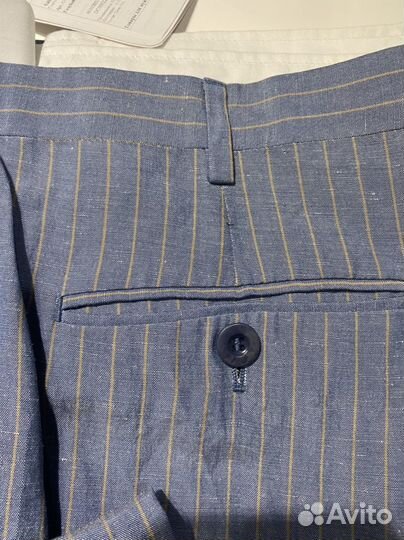 Brioni летние брюки лен р.62