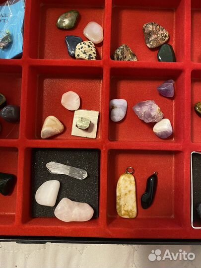 Набор камней минералов сокровища пиратов