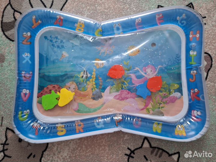 Развивающий коврик tiny love и акваковрик