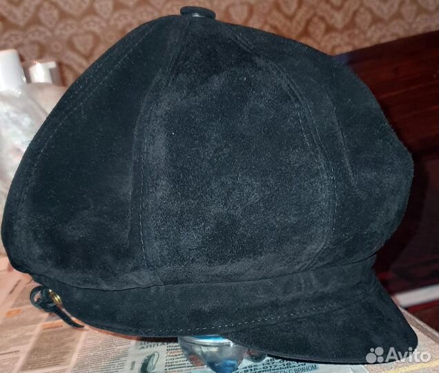 Шапка кепка женская замша и береты