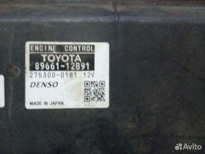 Блок управления двигателем Toyota Corolla E150 1.6