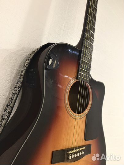 Гитара электроакустика fender