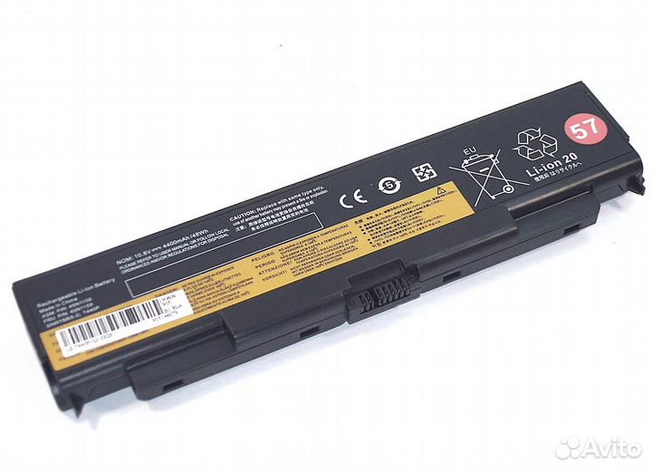 Аккумулятор Lenovo T440P 10.8V 4400mAh