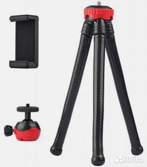 Штатив для фото, видео, телефона (гибкий)
