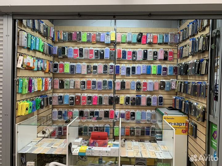 Аксессуары для телефонов. Чехлы стеклы наушники