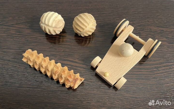 Игрушки Монтессори пакетом деревянные