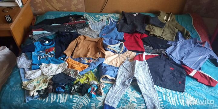 Вещи пакетом на мальчика 92 размер и обувь 24 25