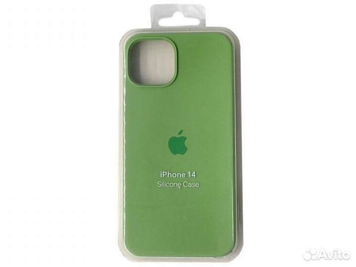 Чехол для Apple iPhone 14 накладка (фисташковый)