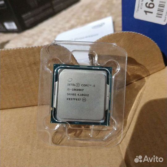 Процессор Intel core i5 10600kf