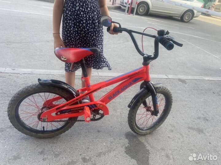 Детский велосипед Black Aqua 4-7 лет