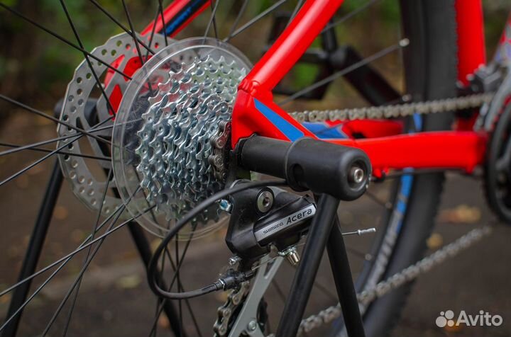 Велосипед горный Format 1414 d-29 2x8 (2021) M кра