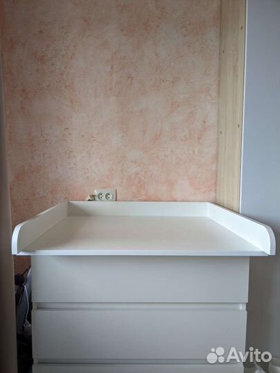 Пеленальная доска на комод + матрасик