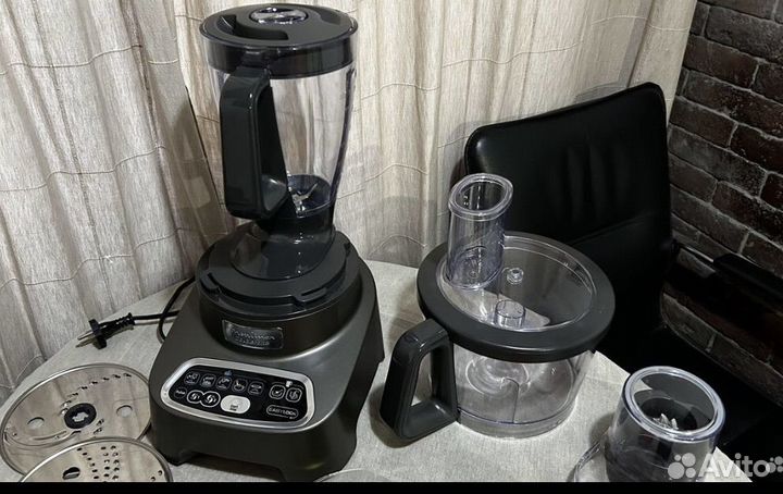 Кухонный комбайн Moulinex double force FP827E10