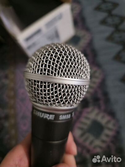 Продам микрофон shure SM58-LCE динамический кардио