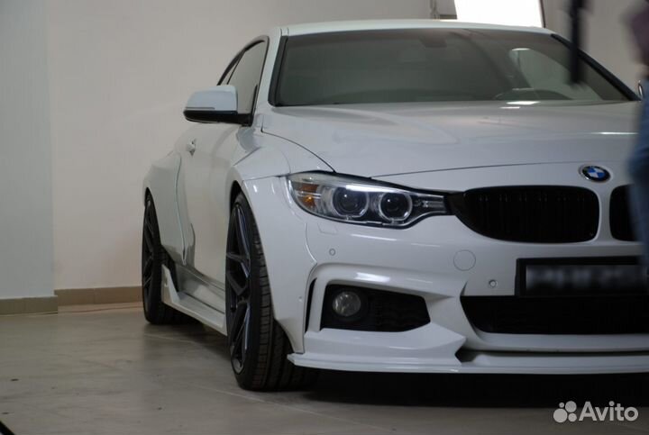 Обвес с расширением BMW 4-series F32 M-sport