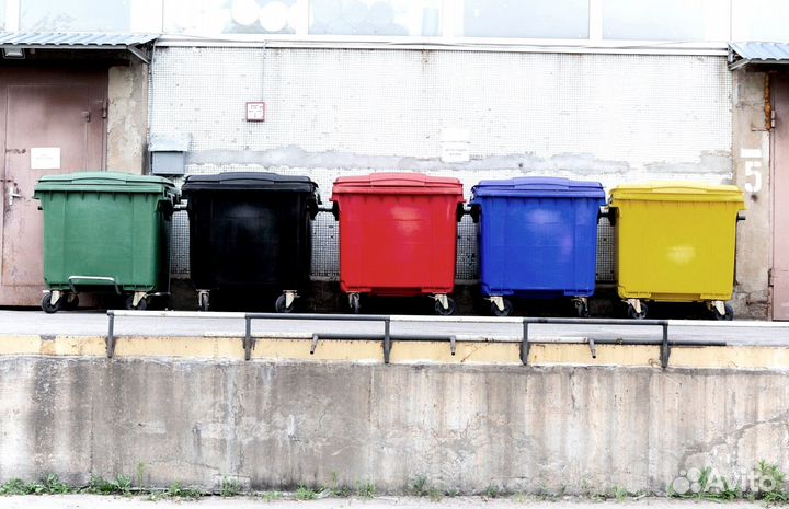 Пластиковый контейнер 1100л. Арт. 1305