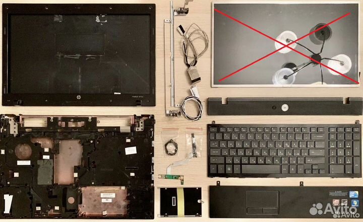 Рамка крышка поддон запчасти для HP ProBook 4510s