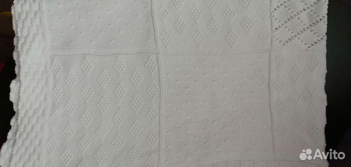 Плед детский белый Zara Home
