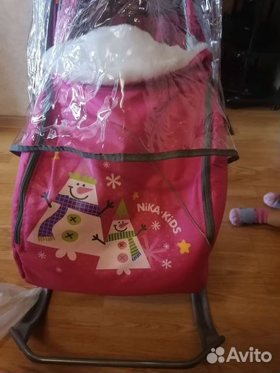 Коляска санки