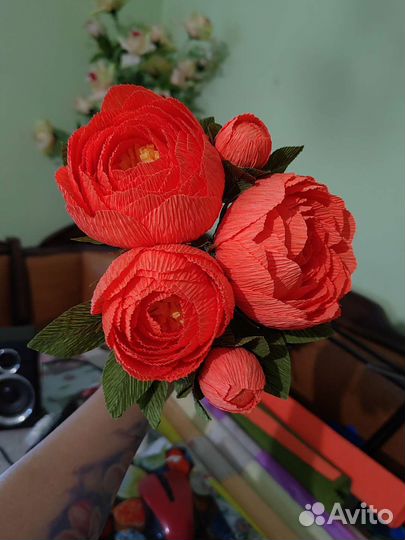 Пионы своими руками