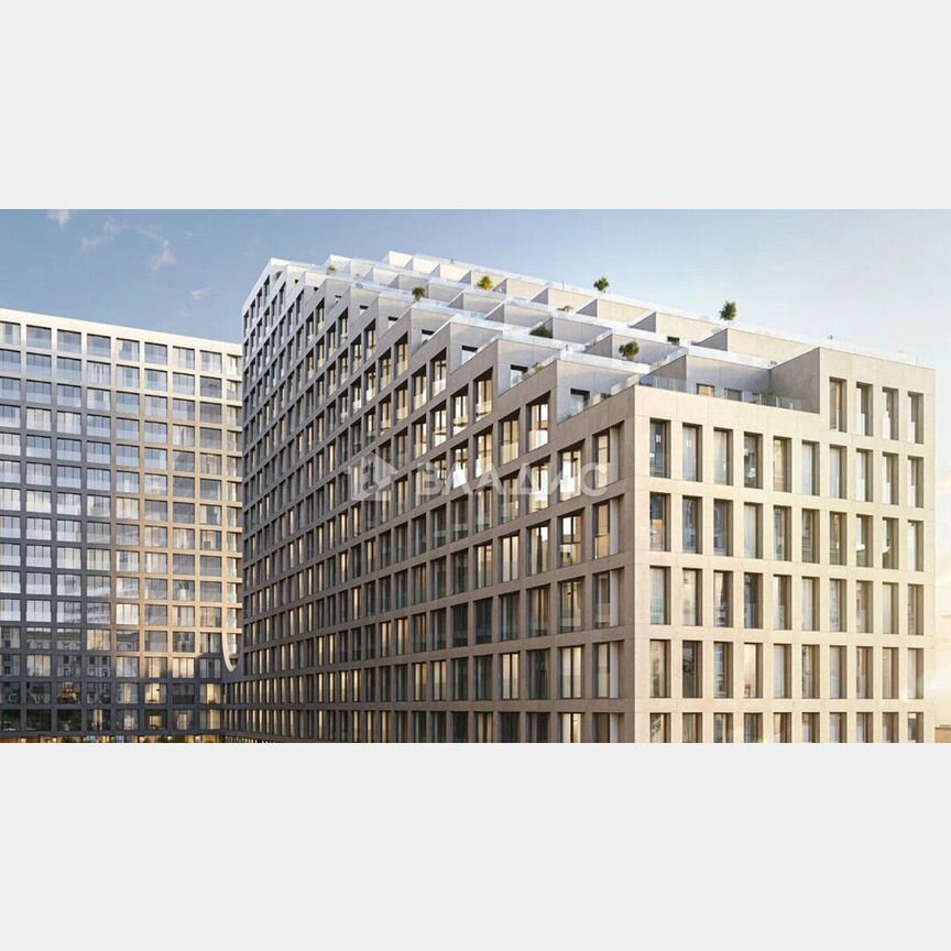 3-к. апартаменты, 89,5 м², 12/16 эт.